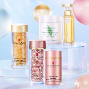 2.1折起！60粒金胶£39！Elizabeth Arden 雅顿狂促！30粒粉胶仅£20 绿茶身体乳£14！