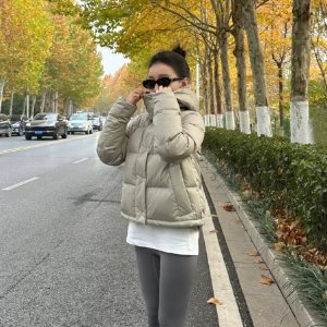 lululemon这个颜色巨巨巨好看！！Wunder Puff 杂色亚麻羽绒服