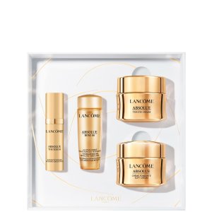 Lancome套装凑小黑瓶划算！用码LFBEAUTY正装眼霜+15ml面霜+5ml精华+15ml菁纯水