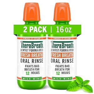 TheraBreathFresh Breath Oral Rinse Dentist Formulated