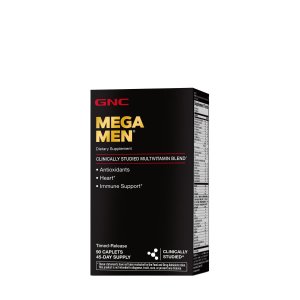 GNC第2件5折男士综合维生素 90粒 Mega Men®