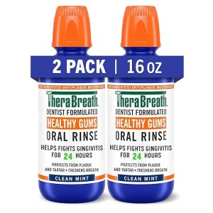 TheraBreathHealthy Gums Mouthwash Clean Mint