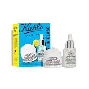 Kiehl's价值$104，相当于7.6折美白保湿套装