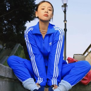 Adidas马思纯相似款Essentials 抓绒拉链衫