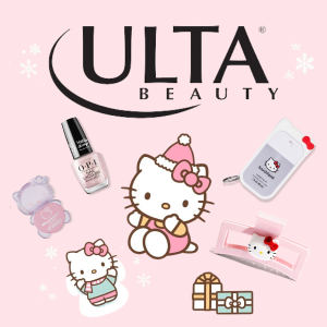 8折 领取你的专属可爱ULTA x Hello Kitty🎀彩妆护肤热卖