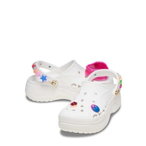 CrocsWalmart限定 厚底洞洞鞋