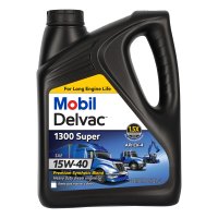 Mobil Delvac 1300 柴油机油 15W-40, 1 Gallon