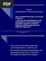 Development of Acc Theory