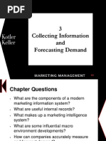 Chapter 3 - Collecting Information and Forecasting Demand