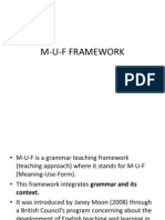 M-U-F Framework