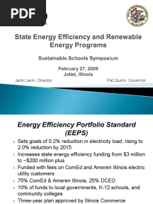David Baker DCEO Presentation Green Schools
