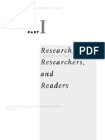 Craft of Research 3rd Edition I Research Researchers and Readers