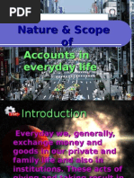 Nature & Scope of Accounting