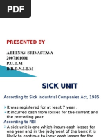 The Sick Unit & Case Study NICCO BATTERIES