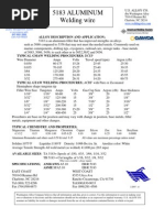 5183 Aluminum Welding Wire