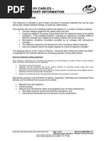 Testing of HV Cables