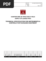 21010-BAE-70000-In-SP-0030 Tech Spec For Inst. and Controls For Packaged Equipment