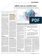 Global Warming's Effects Seen As A Justice Issue - Our Sunday Visitor April 23, 2006 by Stephen James