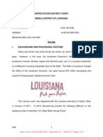 Dardenne v. MoveOn - Org 4-7-2014 Order Denying Injunction