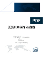 Bicsi SP 2013 Cabling Standards Peter Meijer - Monday 18 March 2013