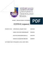 Sysweld Welding Report