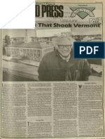 Eight Years That Shook Vermont - Vanguard Press - Mar. 16, 1989