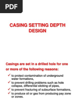 8-Casing Setting Depth Design