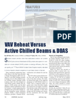 ASHRAE Journal - VAVR Vs ACB+DOAS PDF