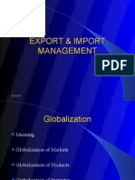 Import & Export Management