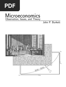 Microeconomics by John Burkett