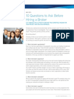 10 Questions To Ask Before Hiring A Broker