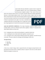 Article 246 (SEVENTH SCHEDULE) of The Indian Constitution, Distributes Legislative Powers