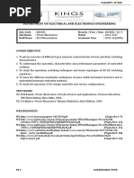 Course Plan-Power Electronics