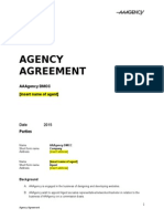 Agency Agreement: Aaagency DMCC (Insert Name of Agent)