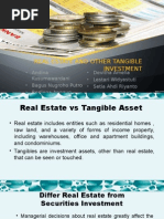 Real Estate and Other Tangible Investment