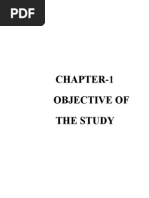 Chapter-1 Objective of The Study