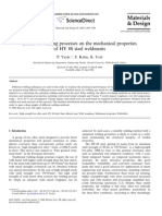 A10 Effects of Welding Processes On The Mechanical Properties of HY 80 Steel Weldments