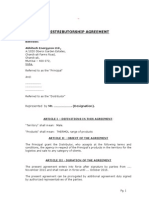 DRAFT - Distributor Agreement For Male.