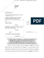 Bankruptcy Complaint Against Alan Spiegel & Steven Spiegel of 26MGMT LLC