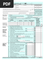 U.S. Individual Income Tax Return