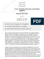 Flemming v. Nestor, 363 U.S. 603 (1960)