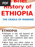 Brief History of ETHIOPIA