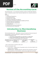 Review of The Accounting Cycle: Survival Notes - Actbas2 TERM 1 AY 2014-2015