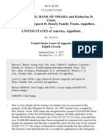 First National Bank of Omaha and Katherine D. Clark, Trustees of The Margaret H. Doorly Family Trusts v. United States, 565 F.2d 507, 1st Cir. (1977)