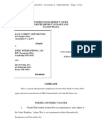 Paul Andrew Leitner-Wise Sues LWRC & SIG Sauer Over Patent Infringement