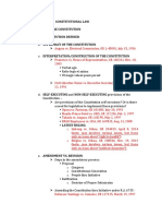 Case Assignments - Constitutional Law 1. The Philippine Constitution