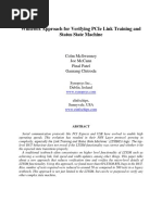 Whitepaper - Whitebox Approach For Verifying PCIe Link Training and Status State Machine