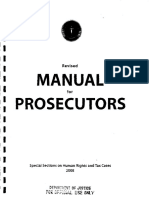 Revised Manual For Prosecutors 2008