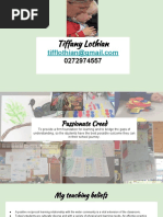 Curriculum Vitae-Tiffany Lothian