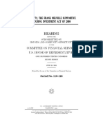 House Hearing, 110TH Congress - H.R. 5772, The Frank Melville Supportive Housing Investment Act of 2008